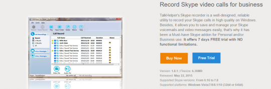 download do talkhelper free skype recorder full version